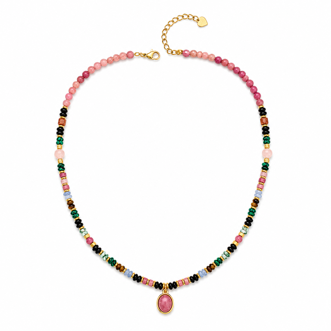 Pink Boho Necklace💧