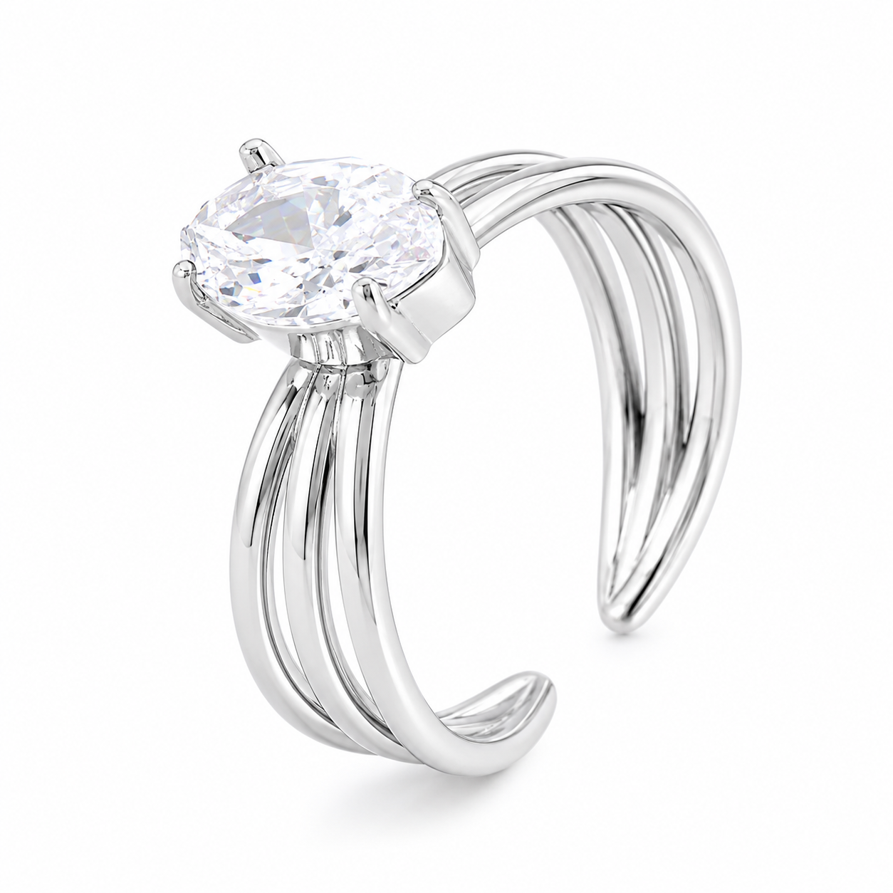 Nevis Ring Silver💧
