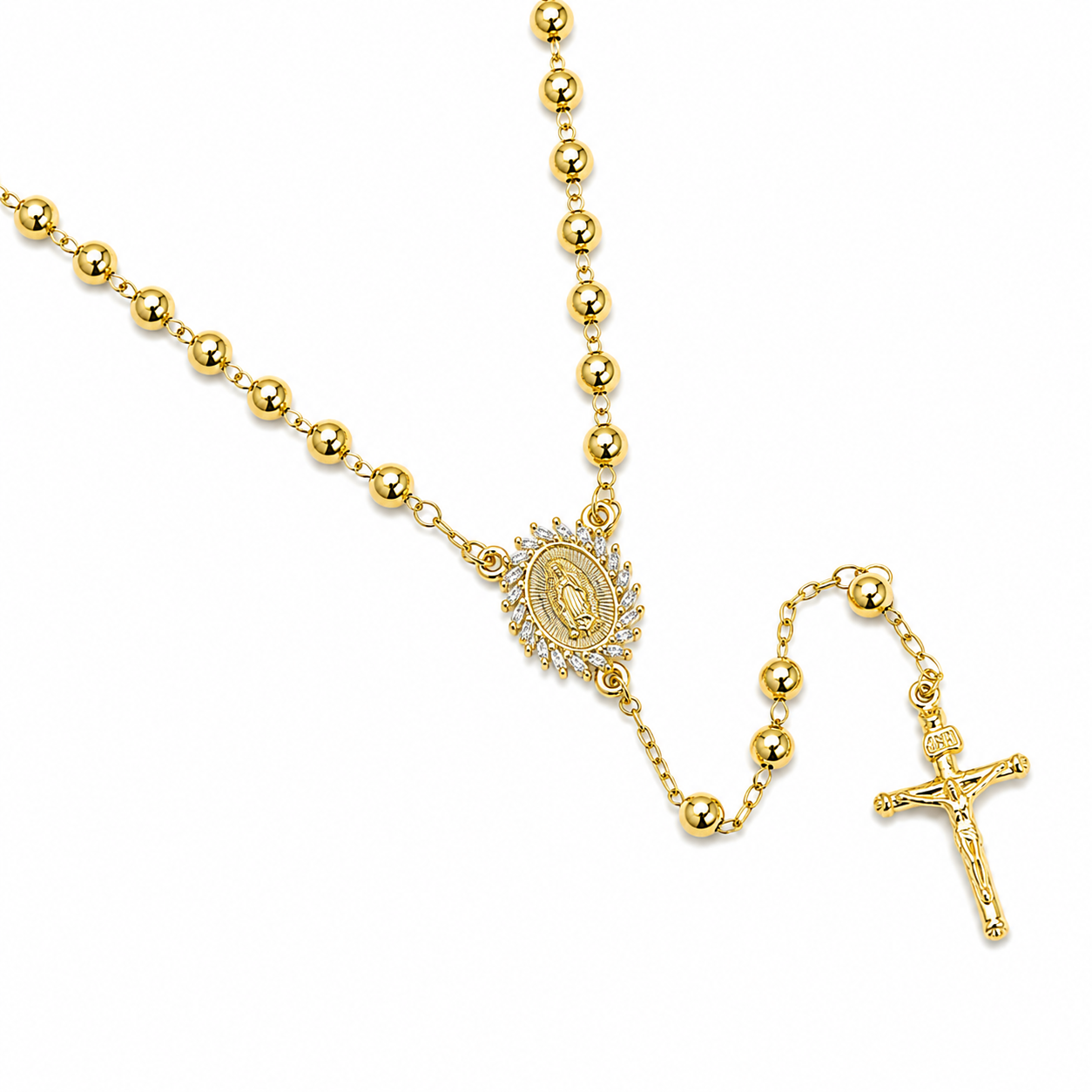 Rosario Necklace - large beads