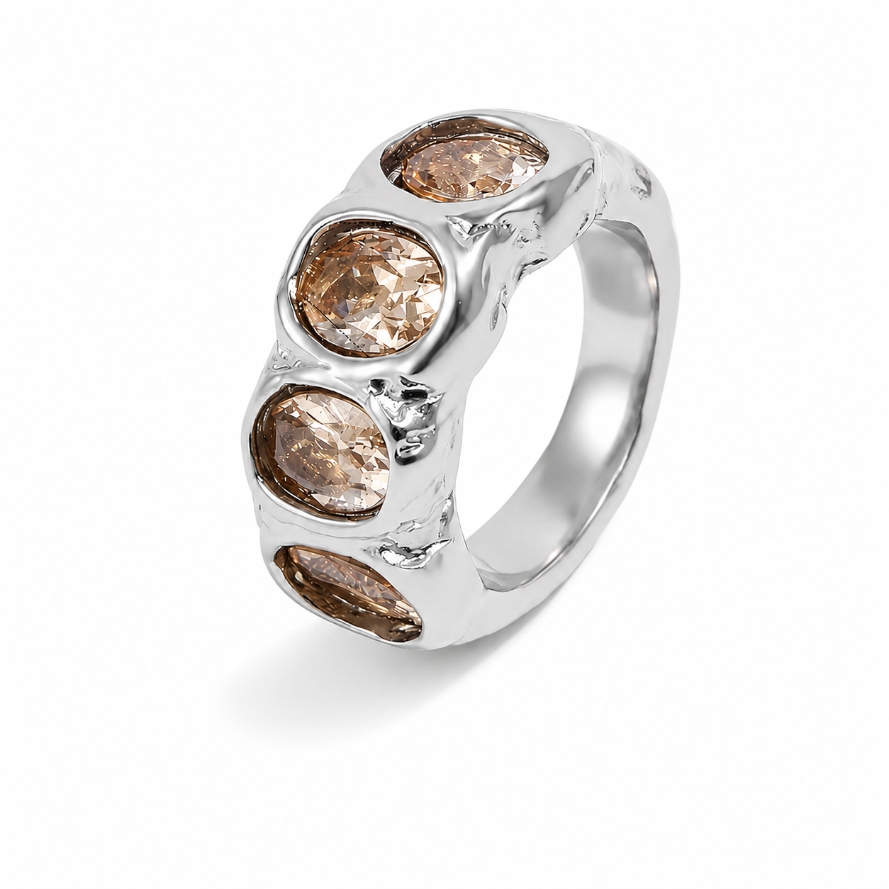 Armani Ring Silver💧