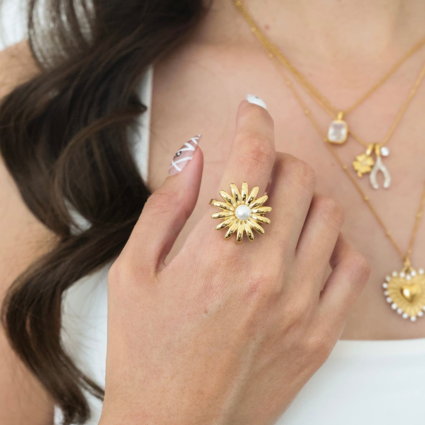 Maggie Ring Gold💧