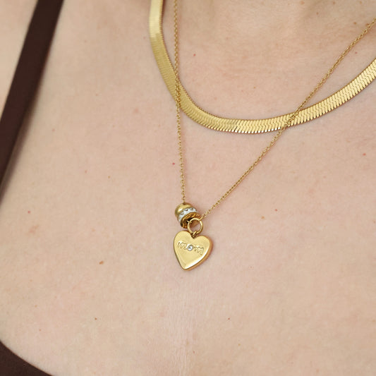Mom Heart Necklace💧