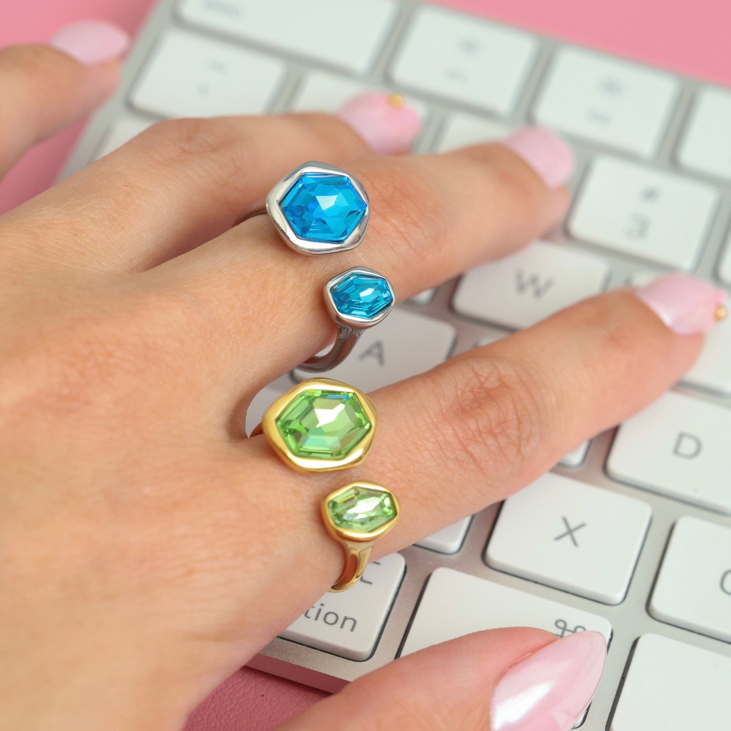 Tinker Bell Ring Blue💧