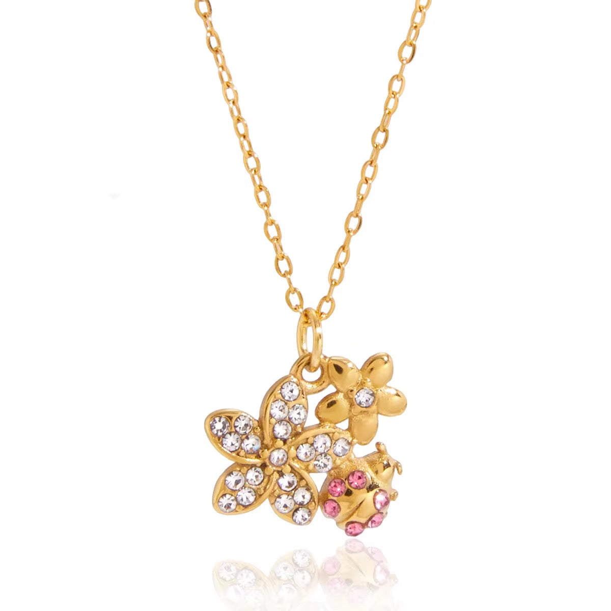 Mini Ladybug Necklace💧