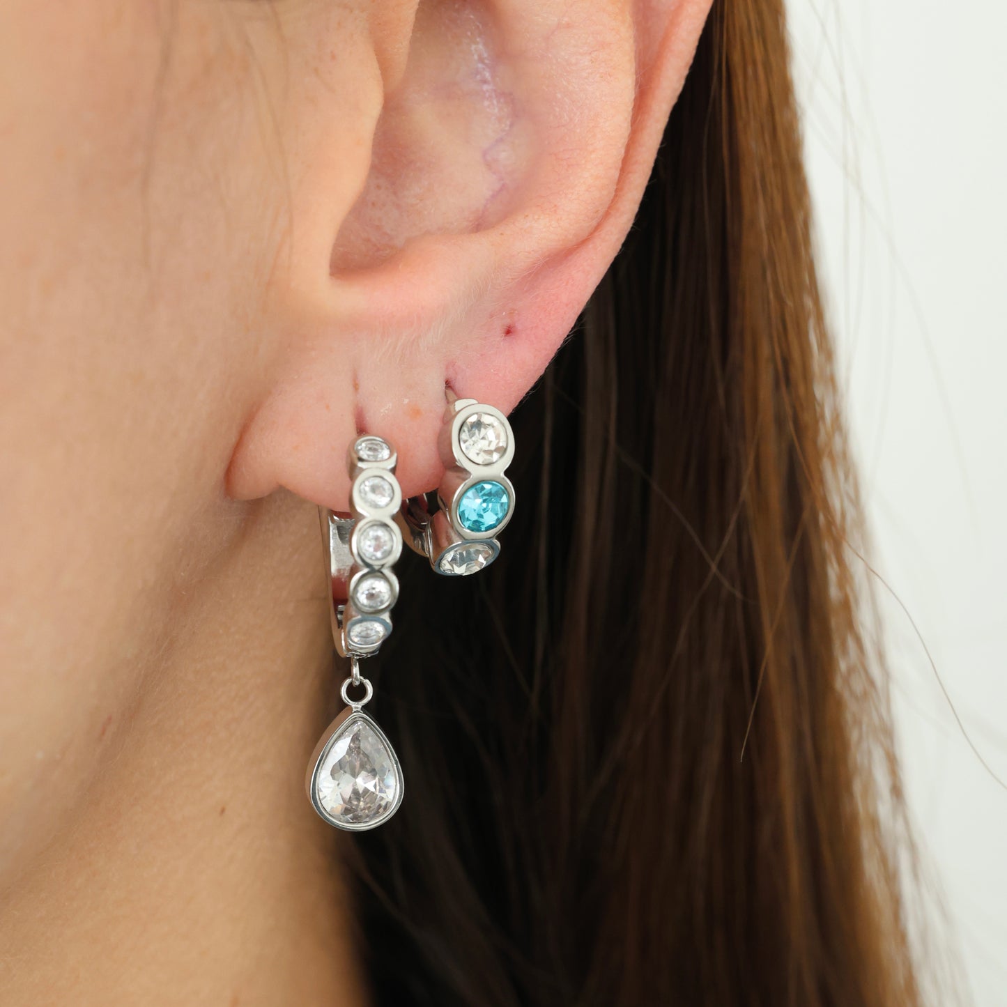 Darling Hoops Silver💧