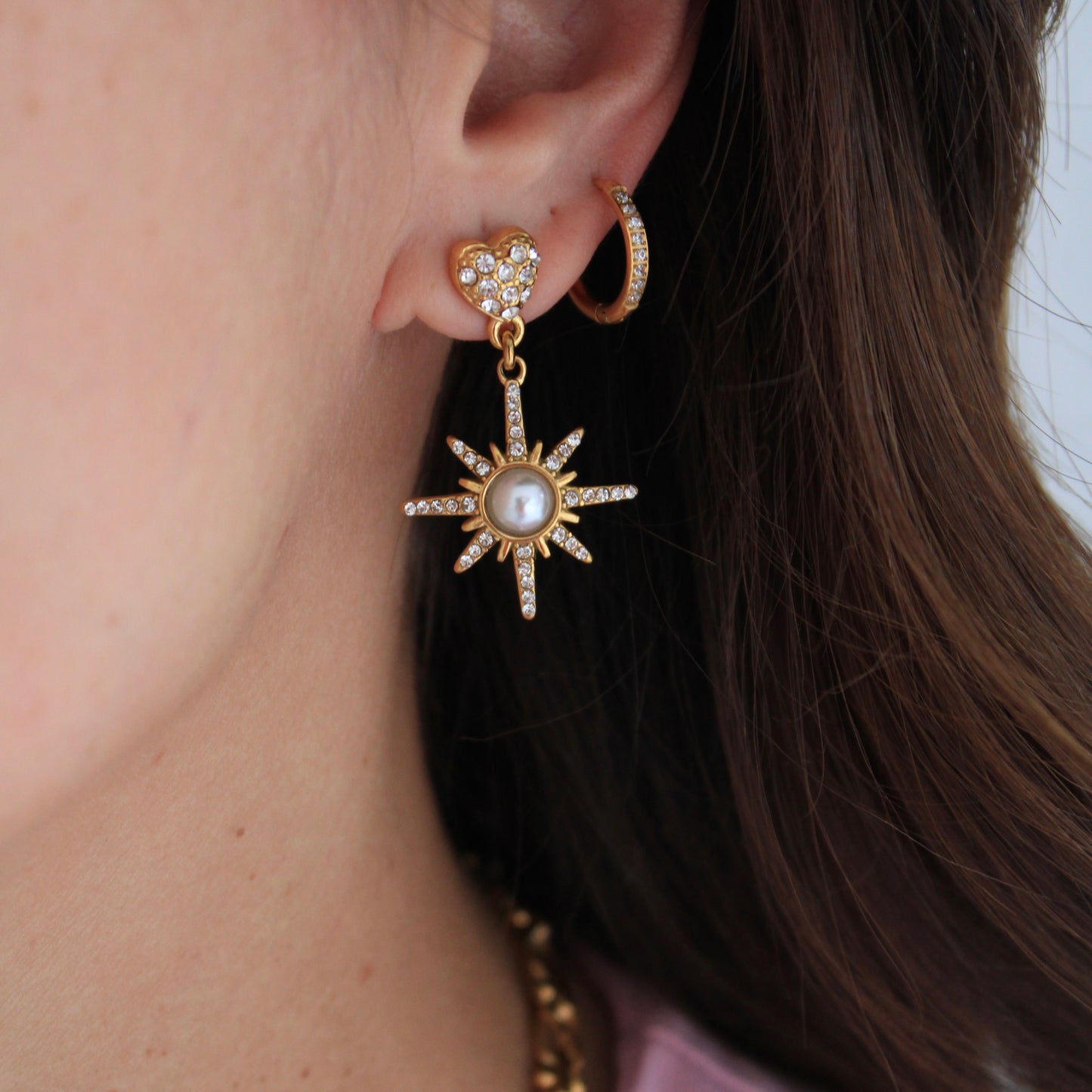 Sparkle Love Earrings💧