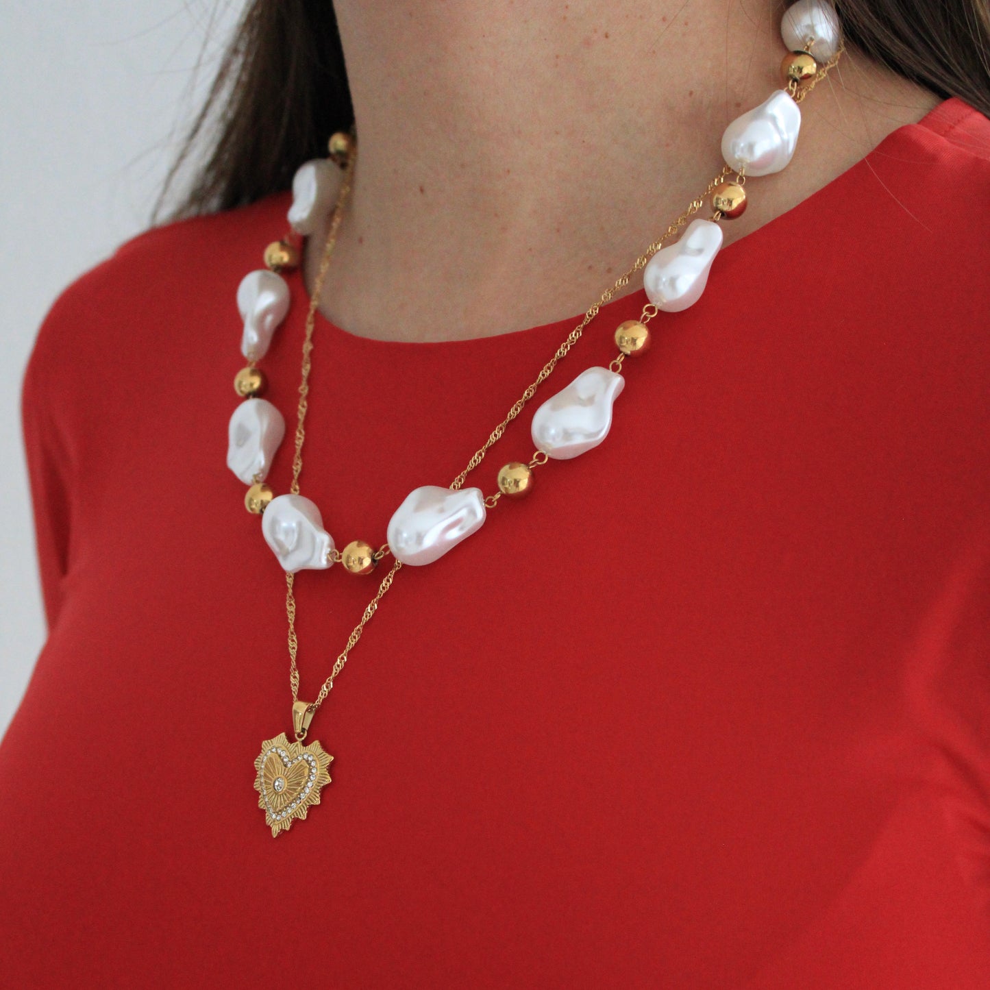 Amelia Heart Necklace💧