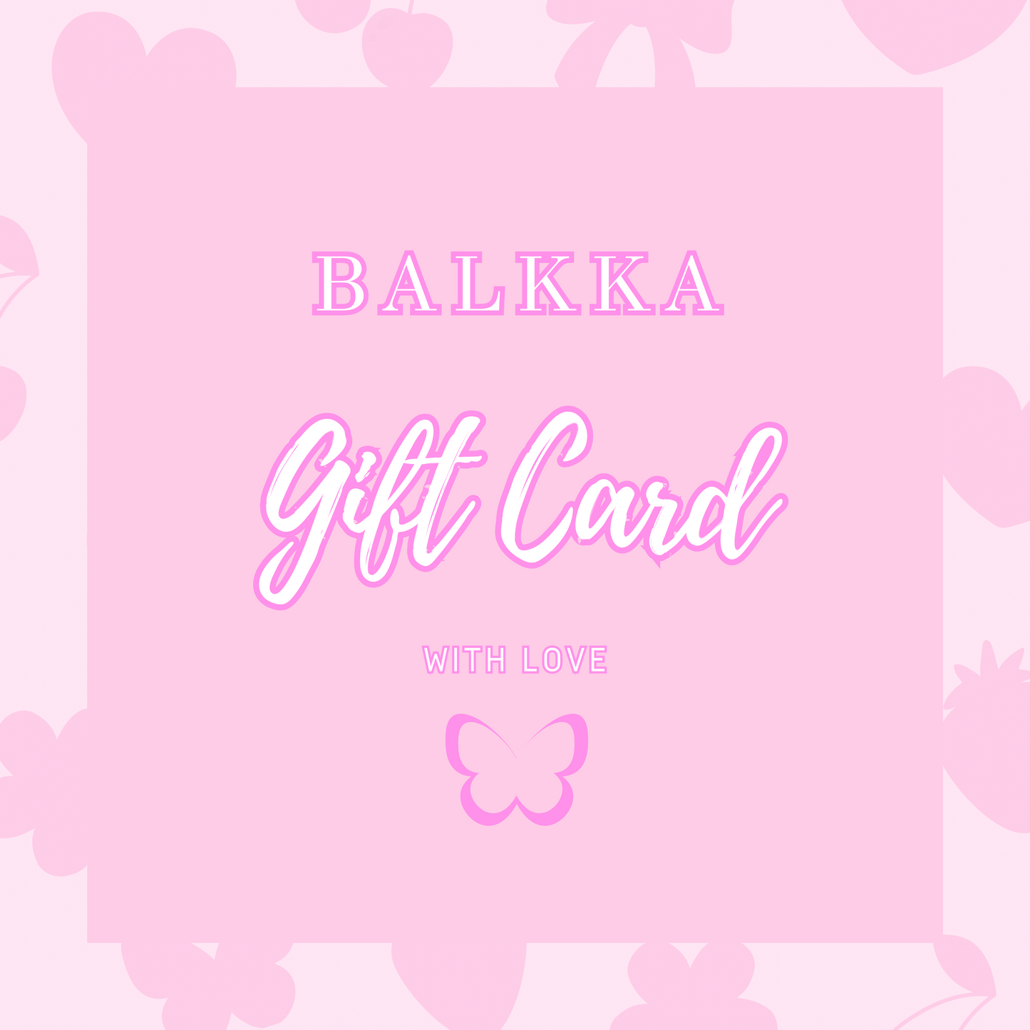 GIFT CARD BALKKA