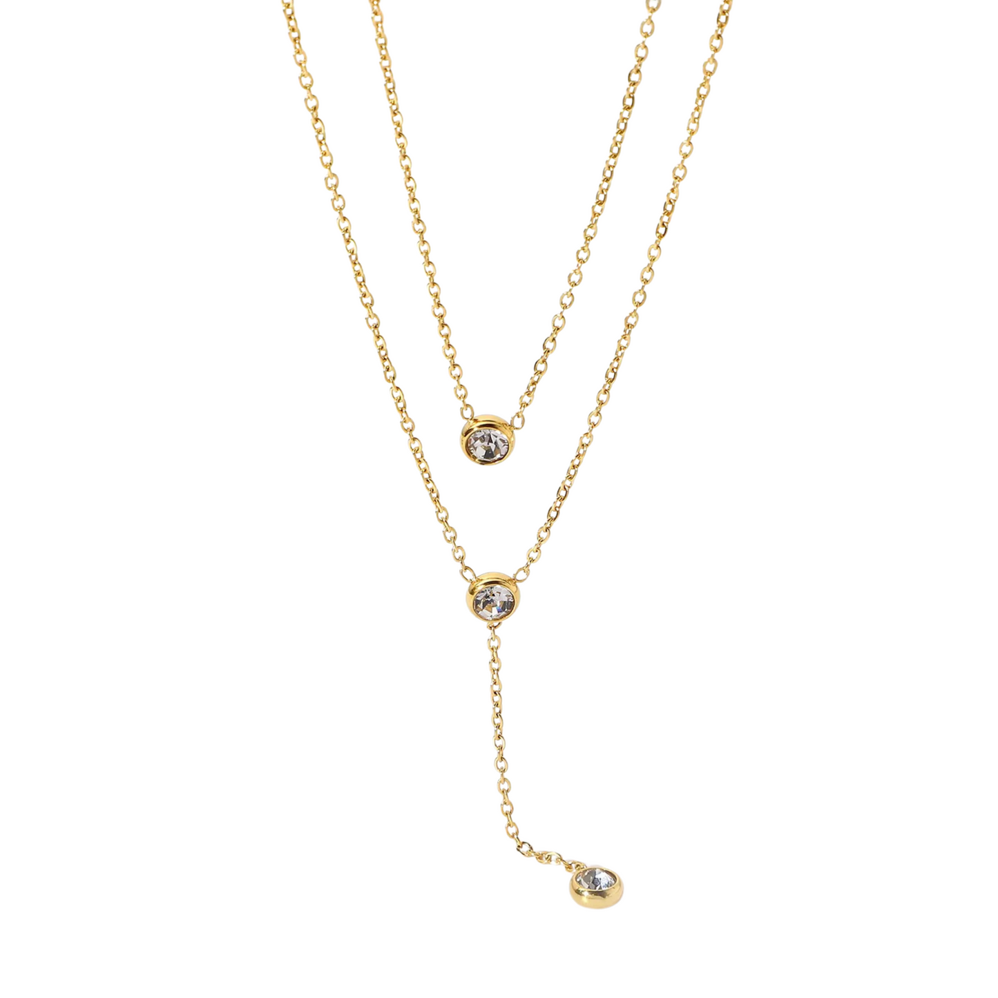 Double Sparkle Necklace💧