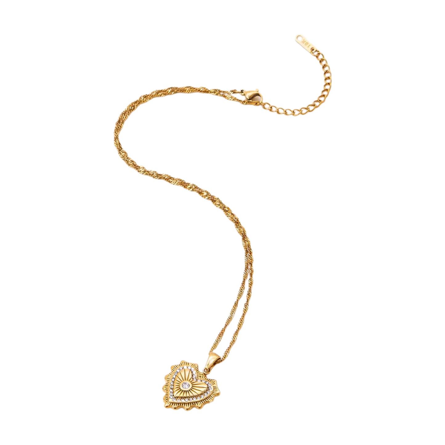 Amelia Heart Necklace💧