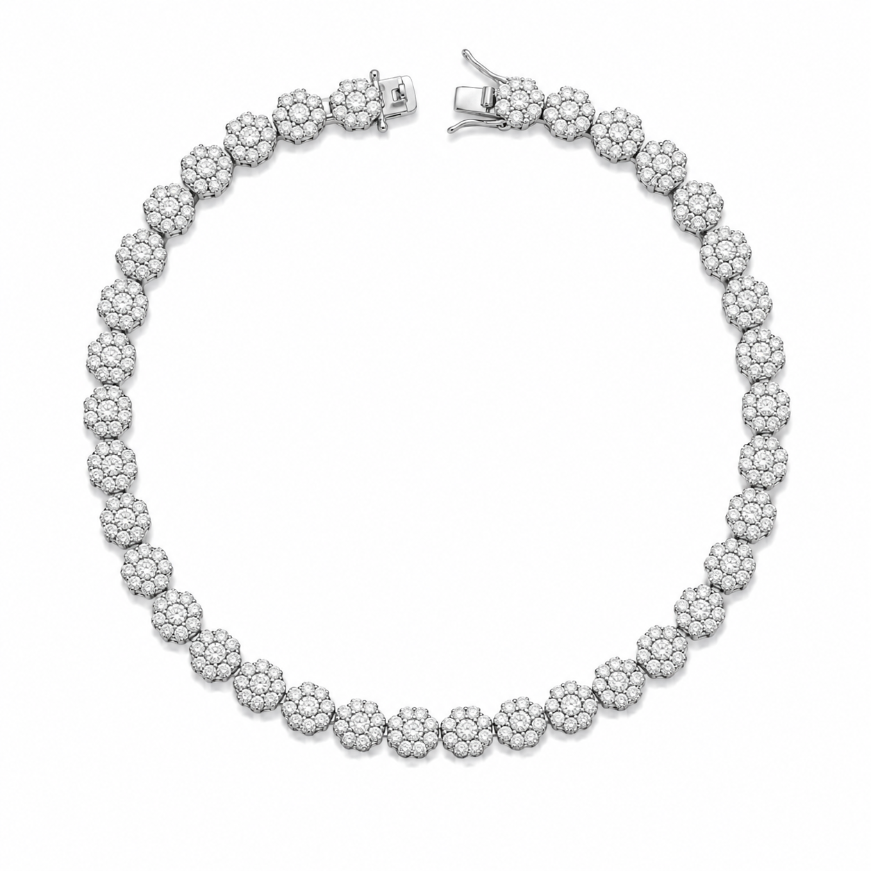 Blossom Necklace Silver - Luxury Edition