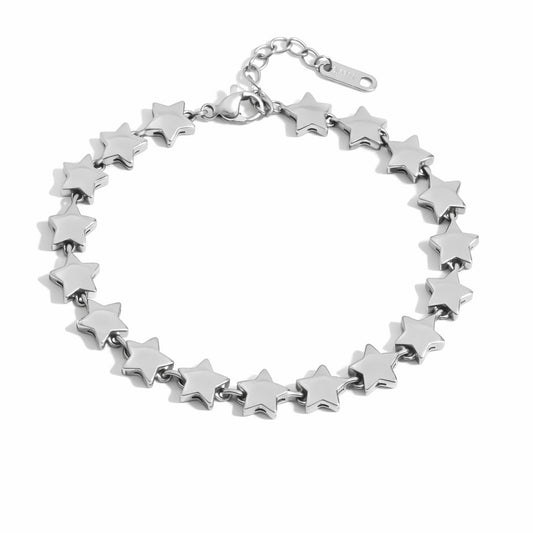 Stars Bracelet Silver💧