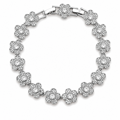 Sparkle Flower Bracelet