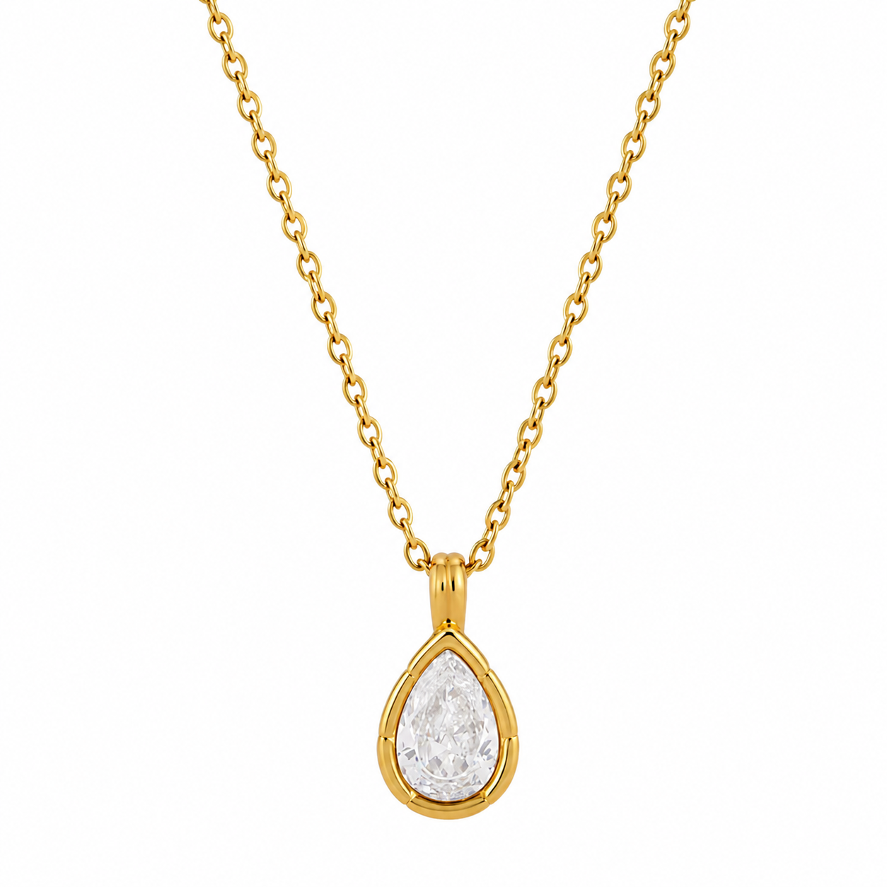 Drip Necklace Gold💧