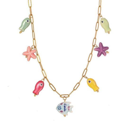 Fish Charms Necklace💧