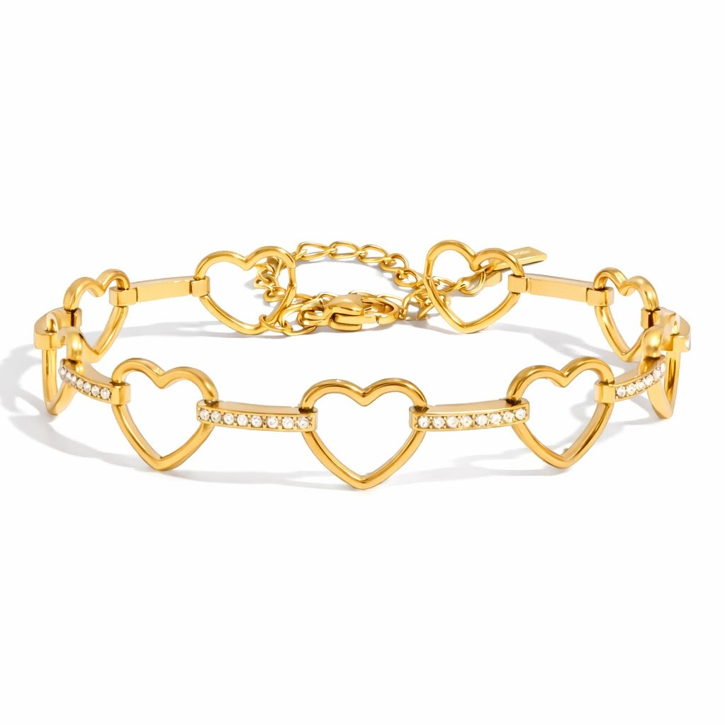 Rosalia Hearts Bracelet💧