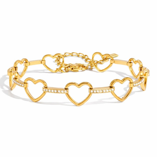 Rosalia Hearts Bracelet💧