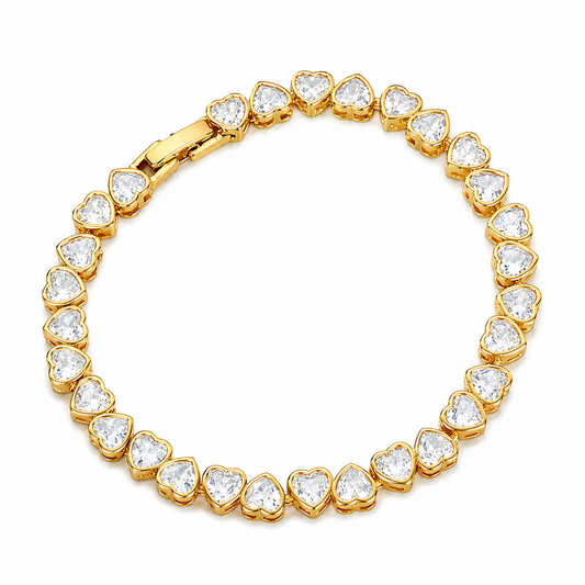 Addison Hearts Bracelet