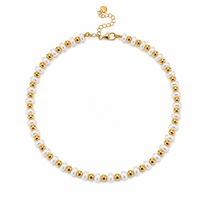 Pearl Donut Necklace