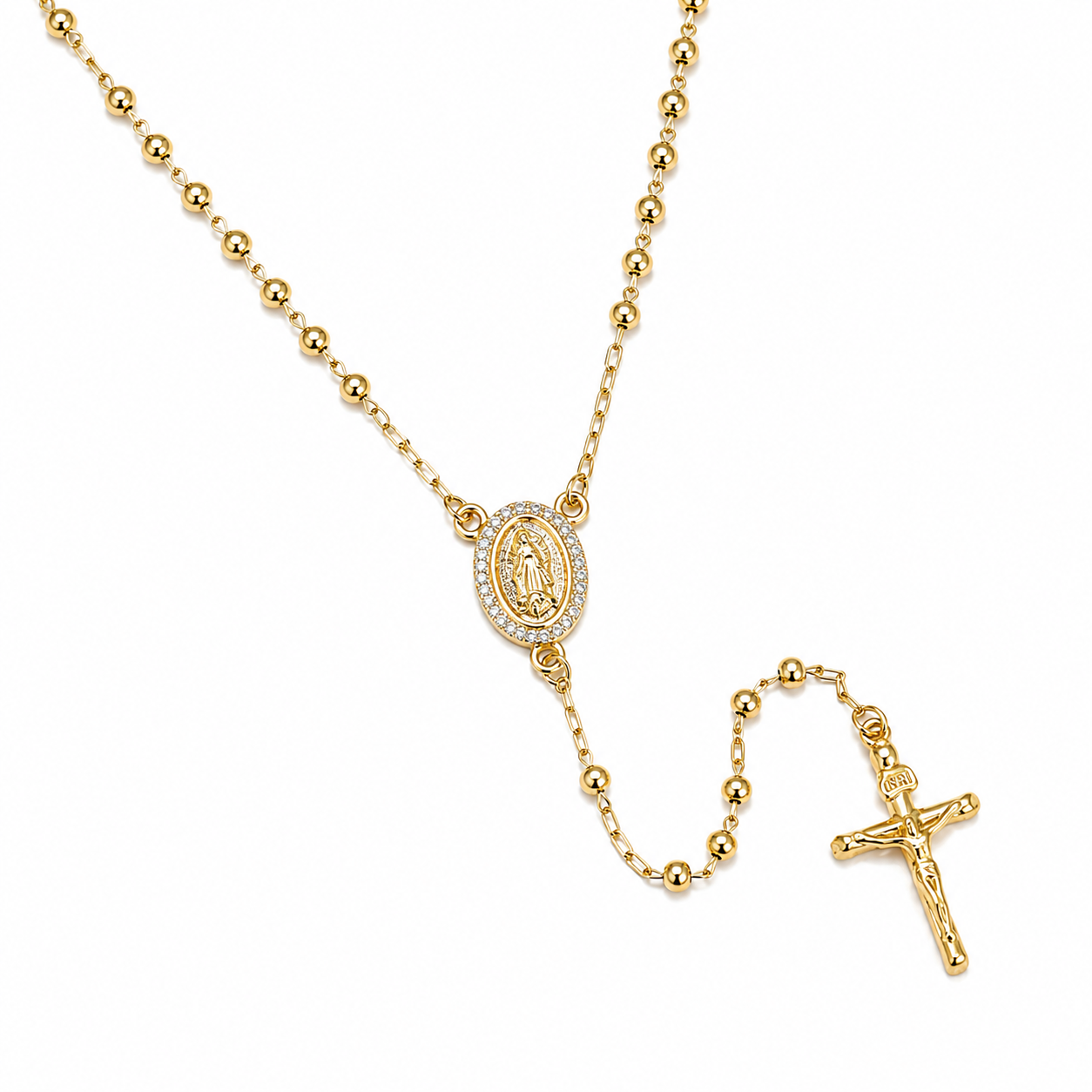 Rosario Necklace - small beads