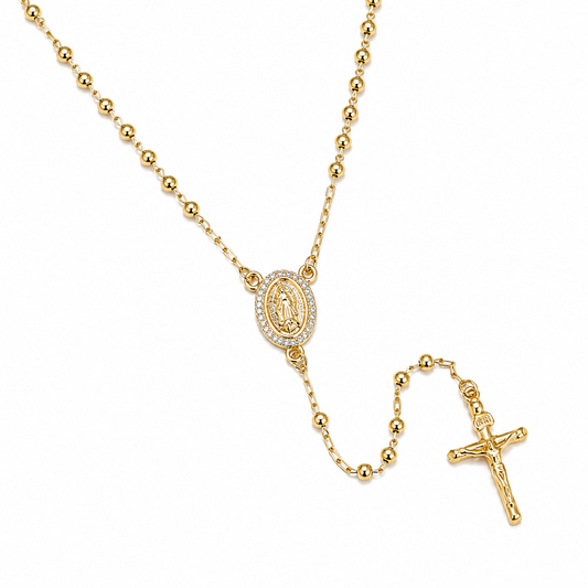 Rosario Necklace - small beads