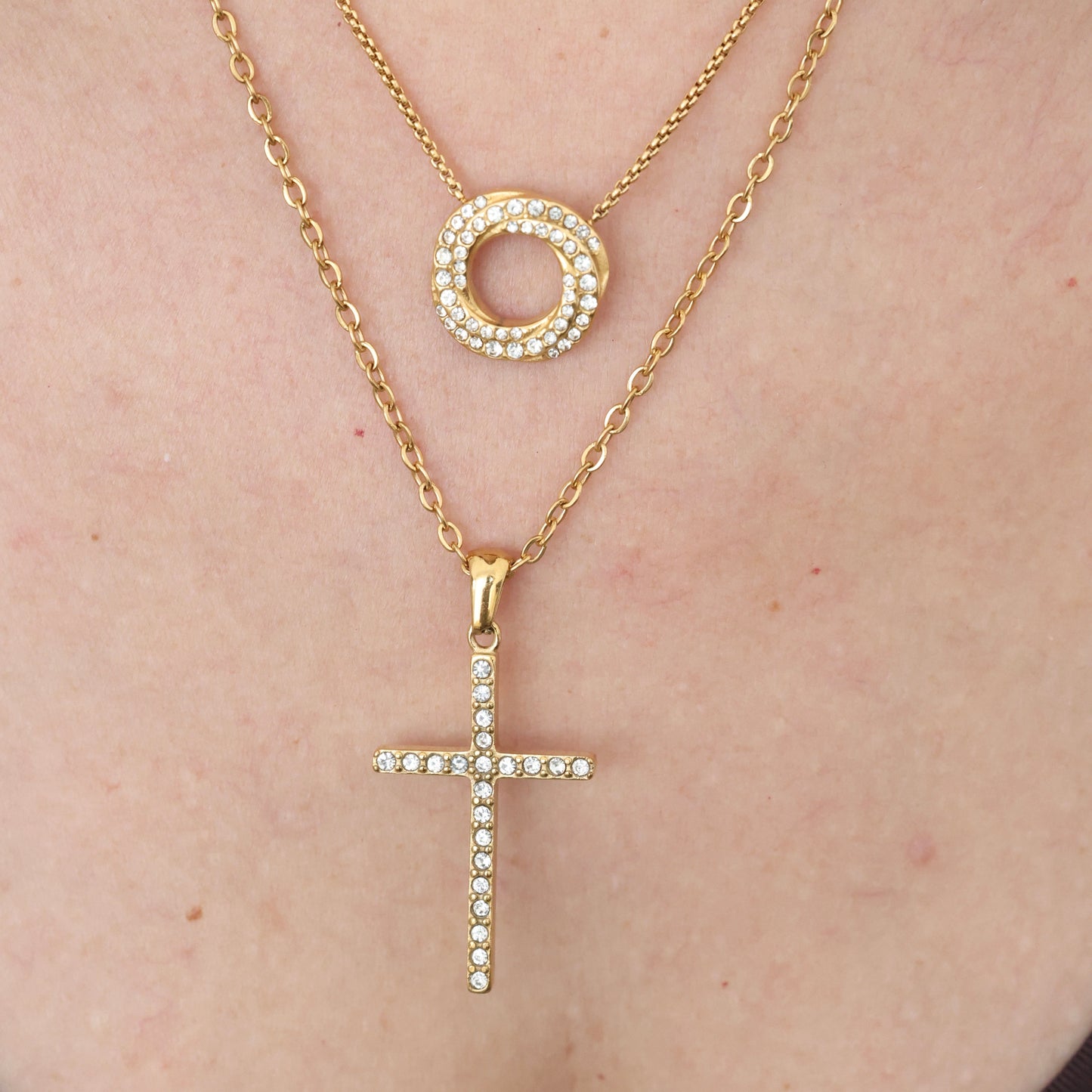 Shiny Halo Necklace💧