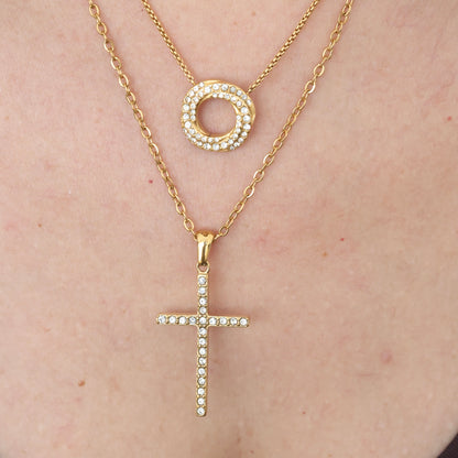 Shiny Halo Necklace💧