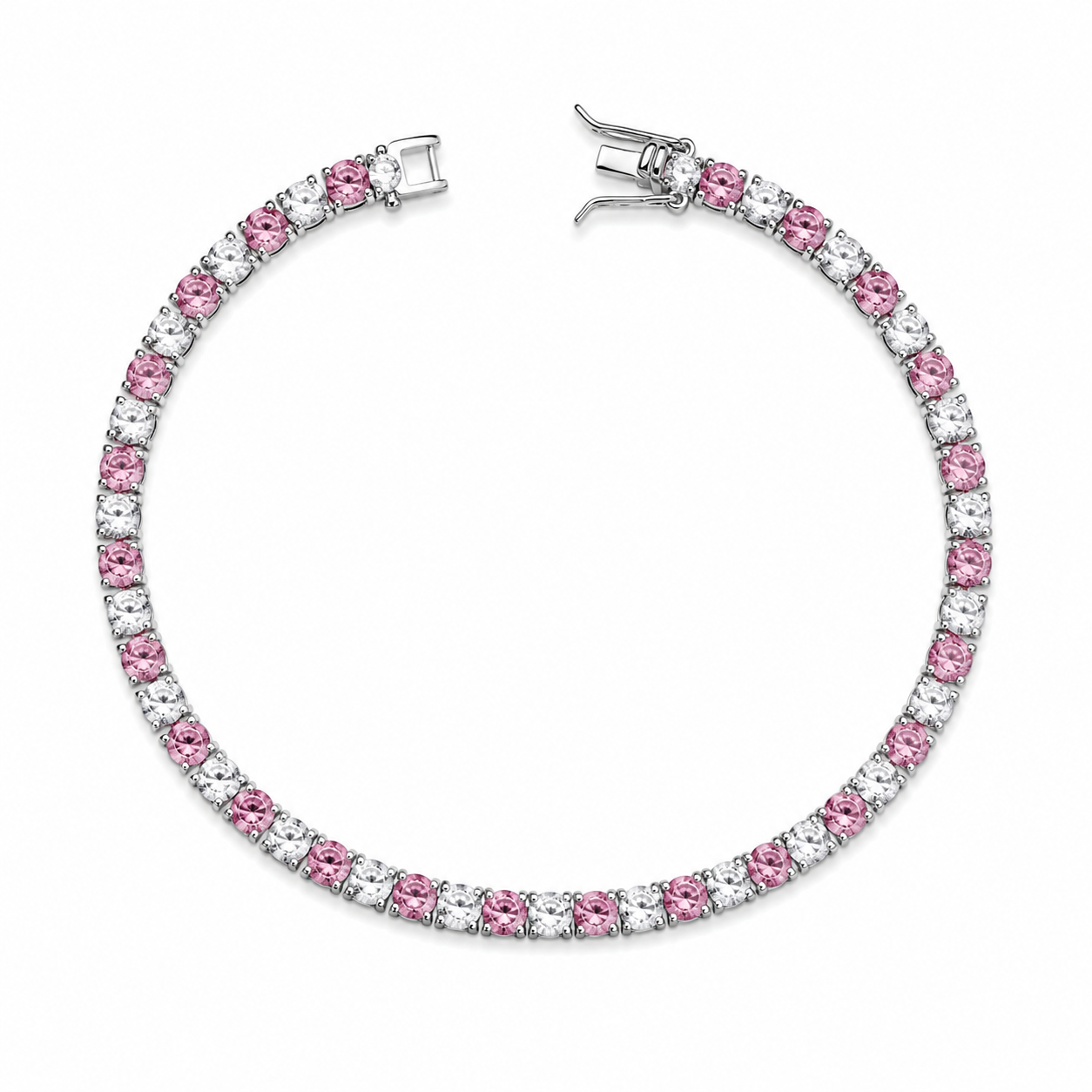 Maia Tennis Bracelet Silver - Luxury Edition