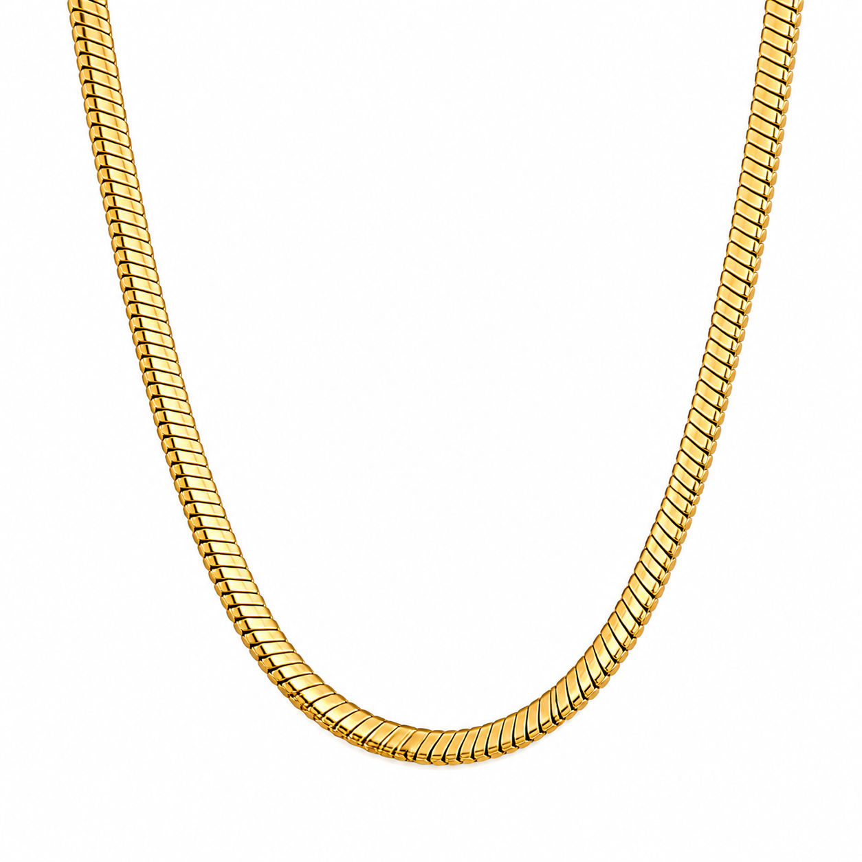 Pame Snake Necklace Gold💧