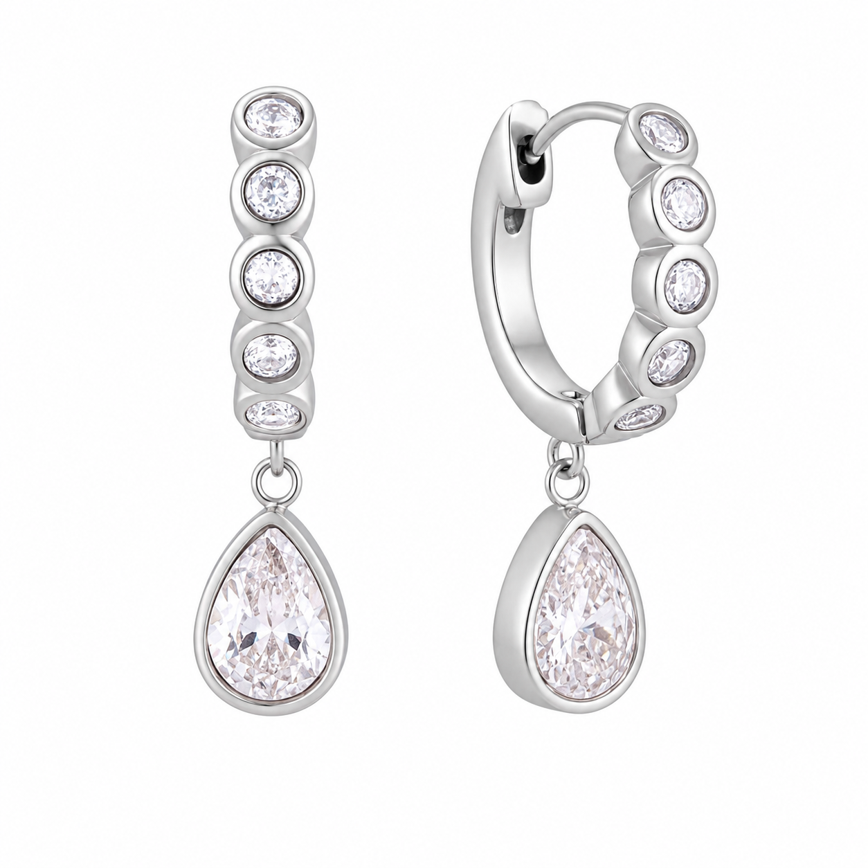 Darling Hoops Silver💧