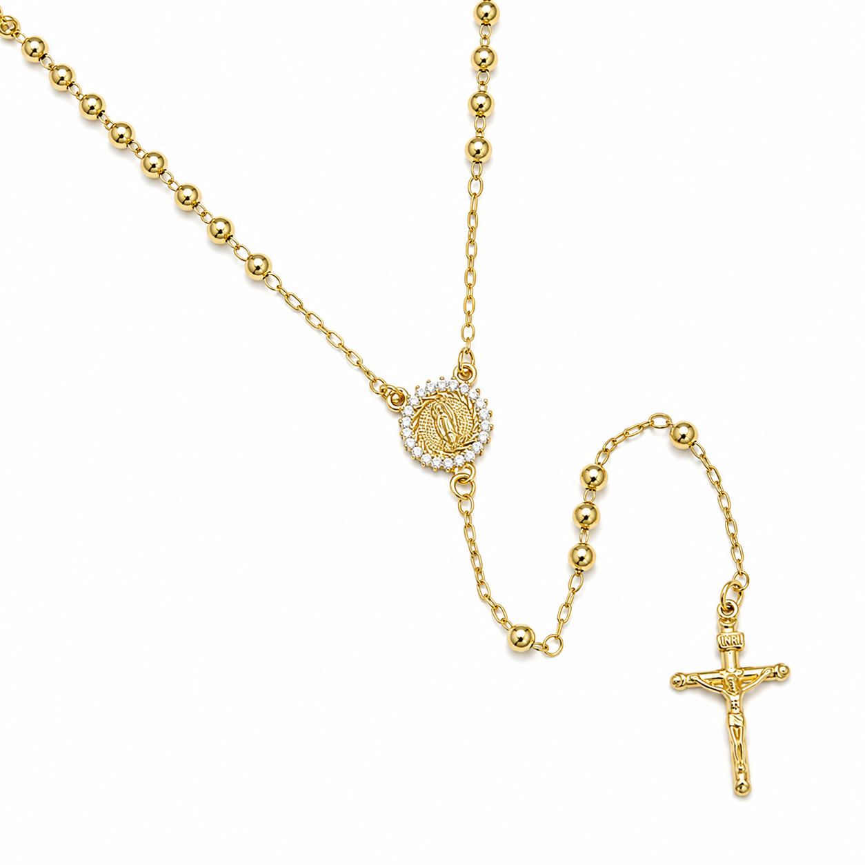 Rosario Necklace - medium beads