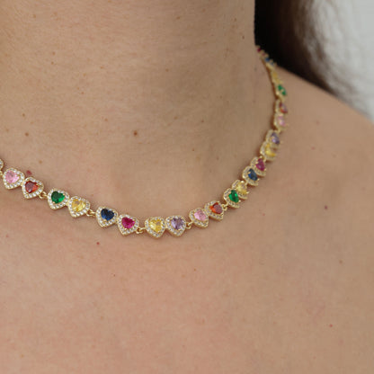 Rainbow Elena Hearts Set