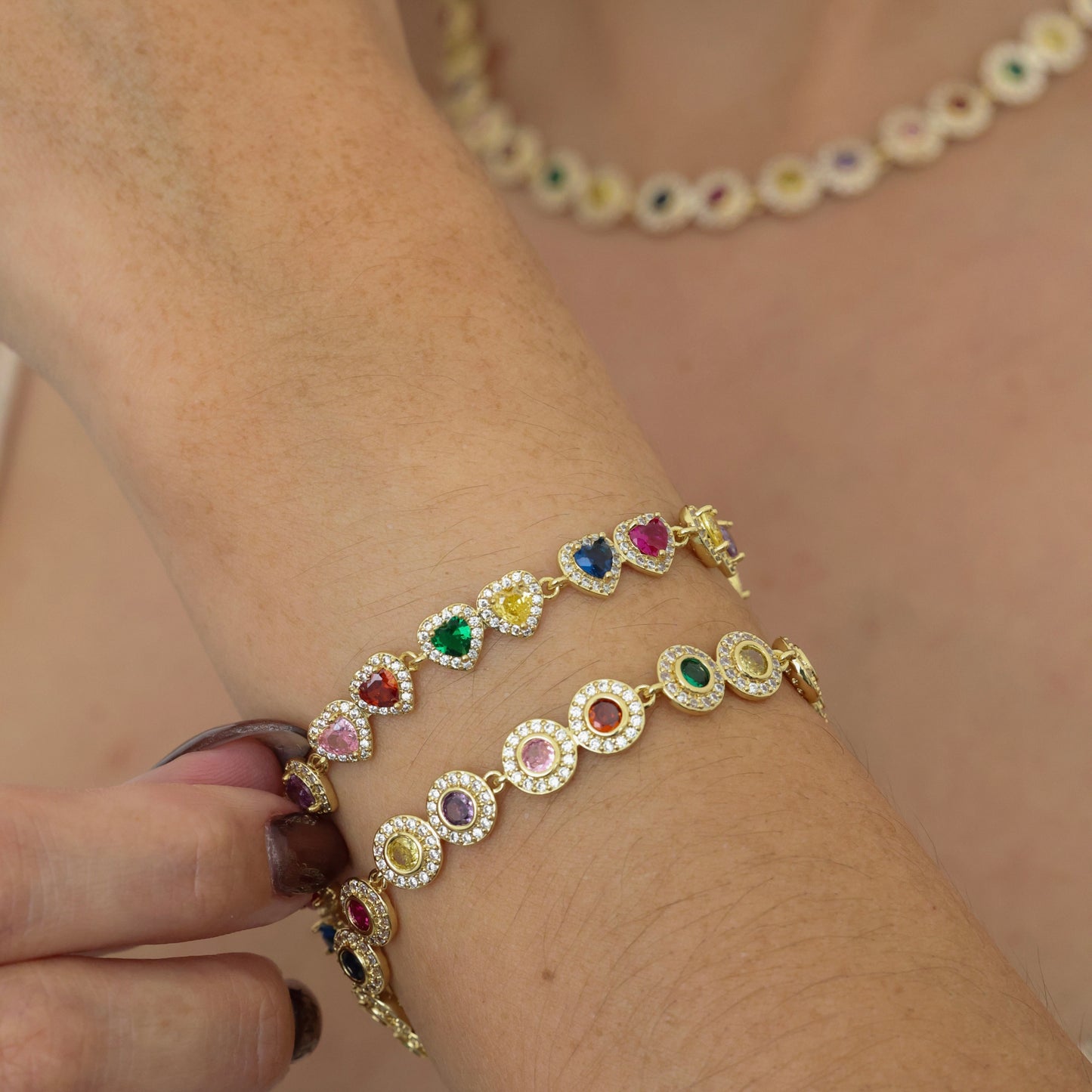 Rainbow Genovia Bracelet