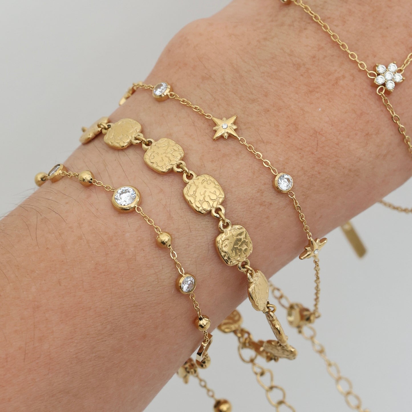 Remy Stars Bracelet Gold💧