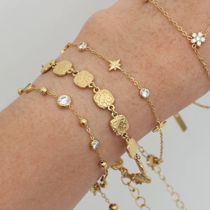 Remy Stars Bracelet Gold💧