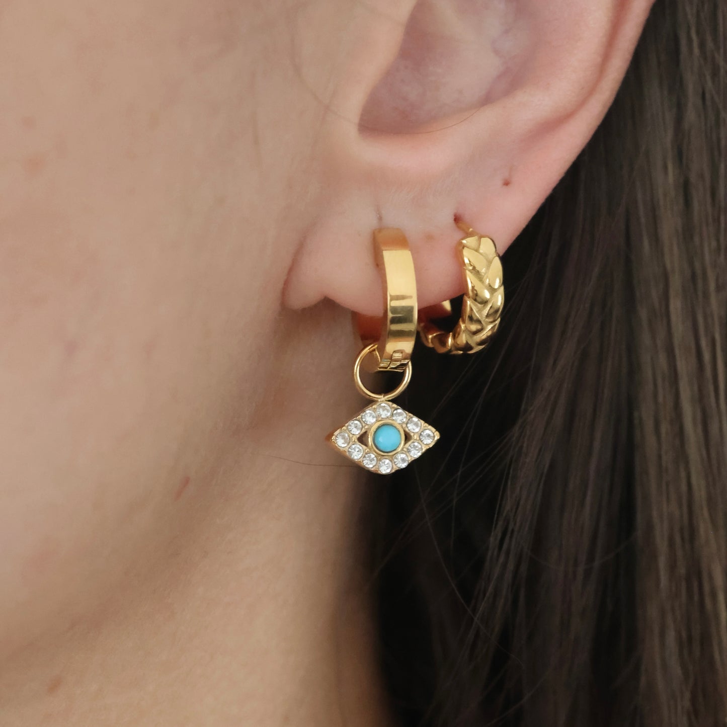 Shiny Evil Eye Huggies💧