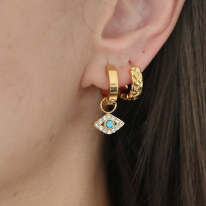 Shiny Evil Eye Huggies💧