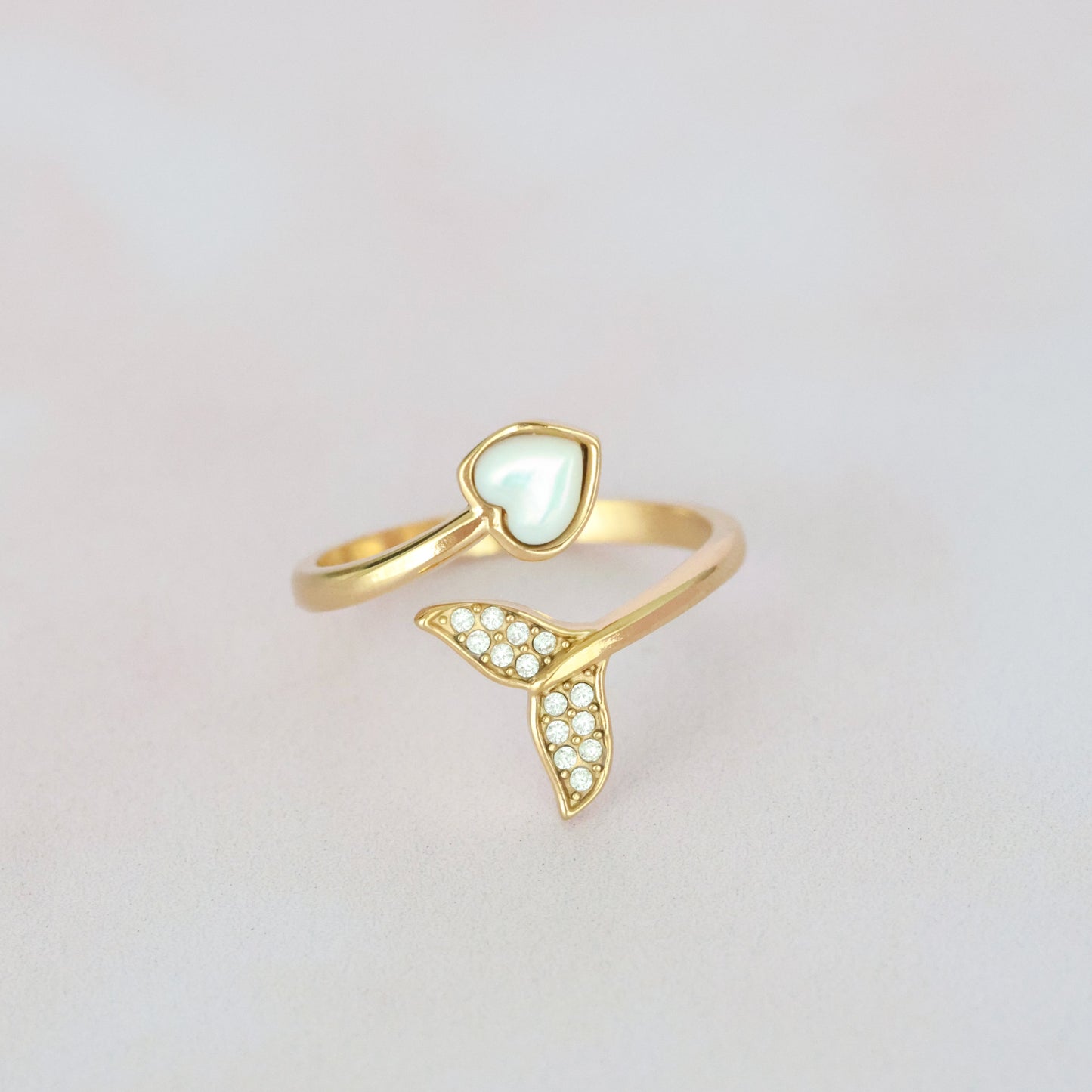 Ariel Mermaid Ring Gold💧