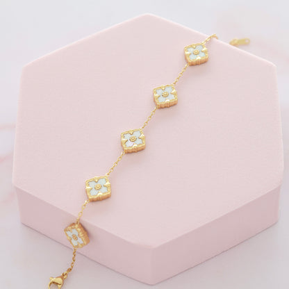 Lyra Bracelet White💧