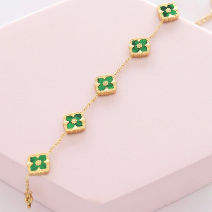 Lyra Bracelet Green💧