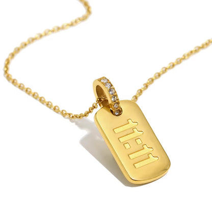 Manifest Necklace Gold💧