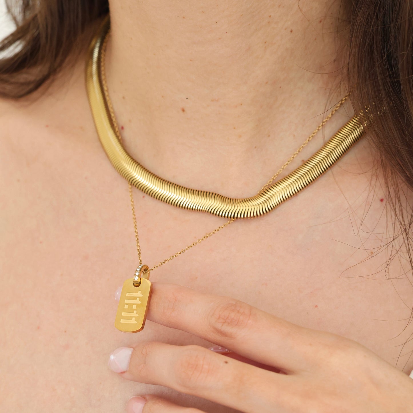 Manifest Necklace Gold💧