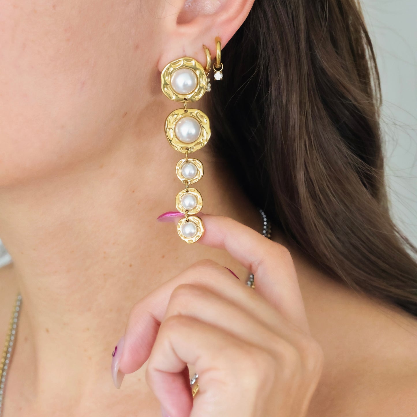 Pearl Drop Earrings💧