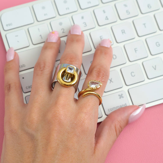 Taby Ring Bicolor💧
