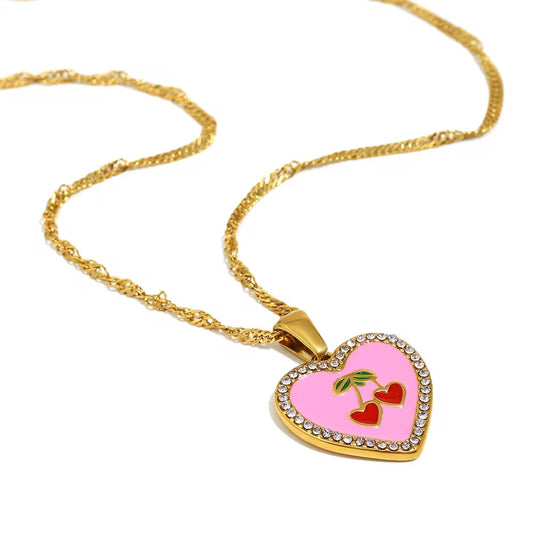 Cherry Love Necklace💧