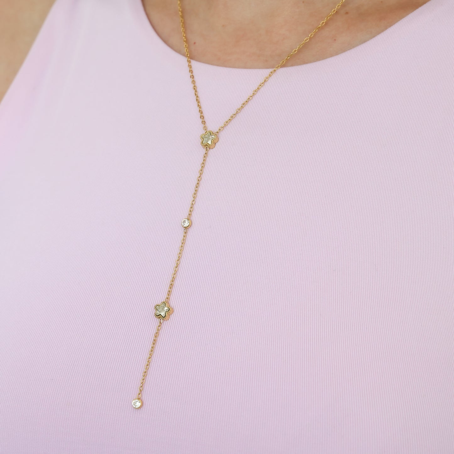 Stars Drop Necklace💧