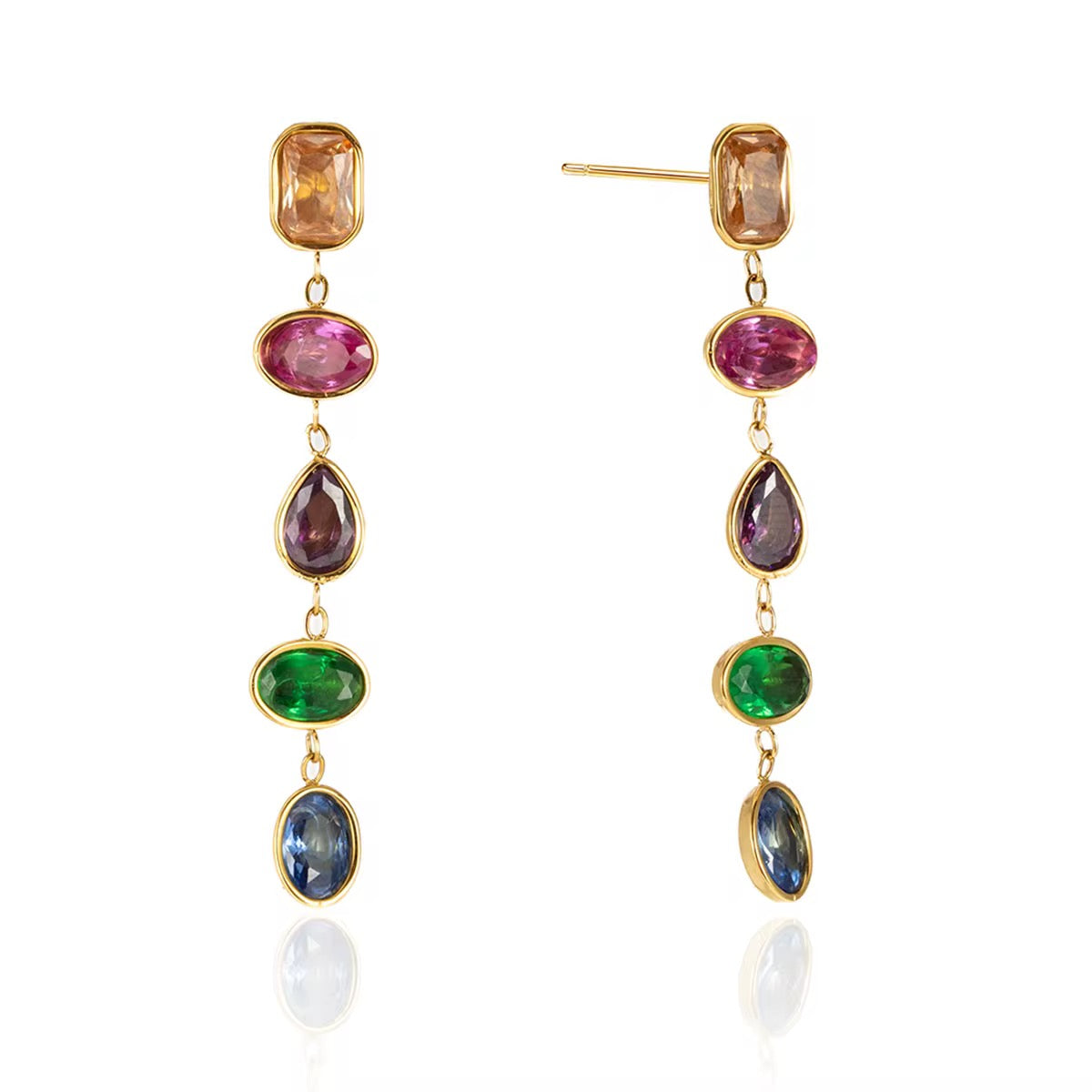 Rainbow Drop Earrings💧