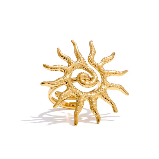 Sun Ring Gold💧