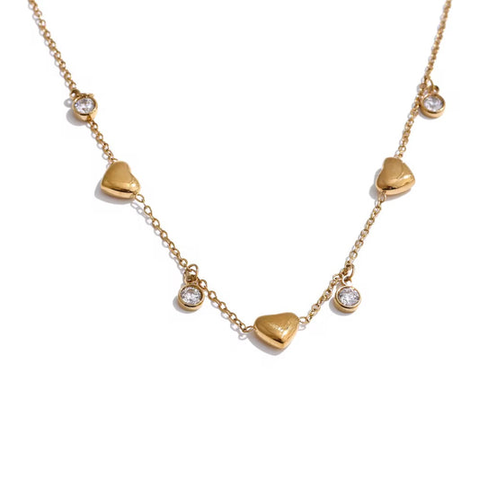 Hearts and Dots Necklace💧