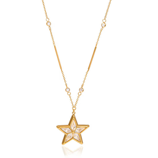 Shiny Star Necklace💧